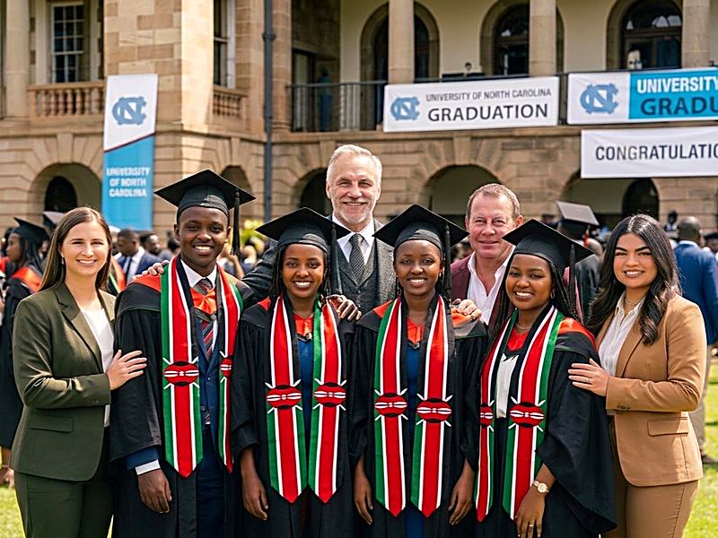 University of North Carolina Class of 2025 graduates