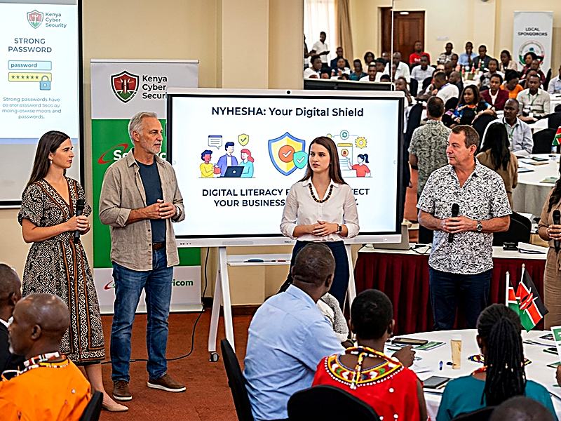 Digital literacy training event, November 2025